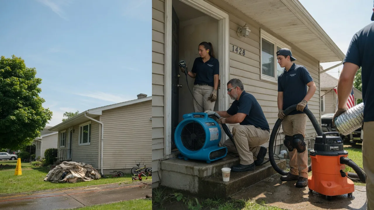 Water Damage Restoration in Cambria, IL near me